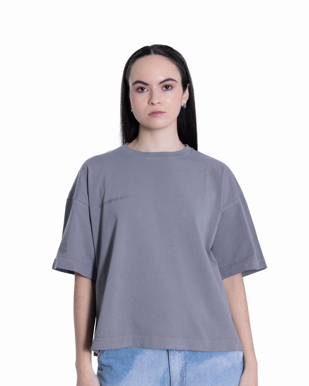 "THE SHELTER" Boxy Fit T-shirt