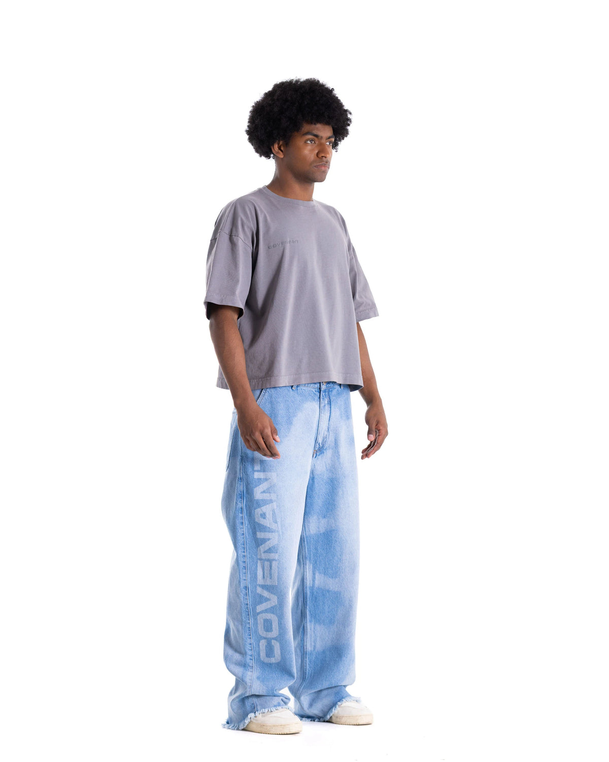 "UNCHANGING" Baggy Denim