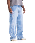"UNCHANGING" Baggy Denim