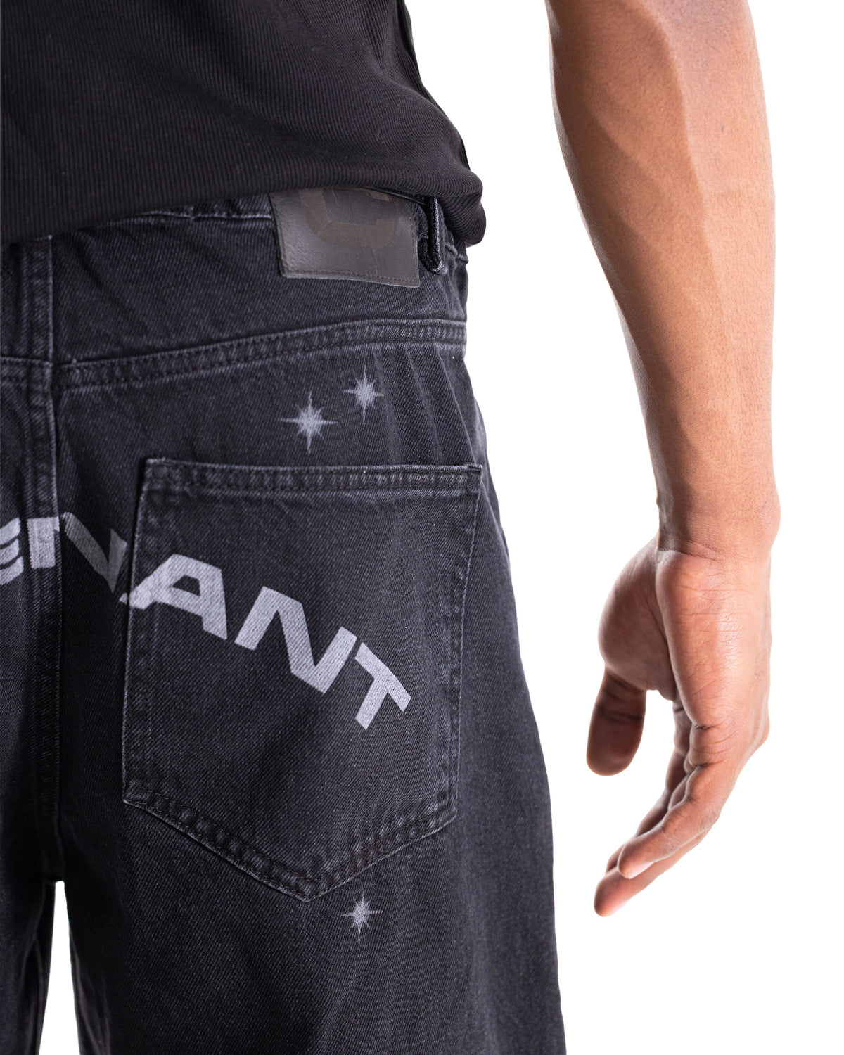"PROMISE ABOVE" Regular Fit Denim