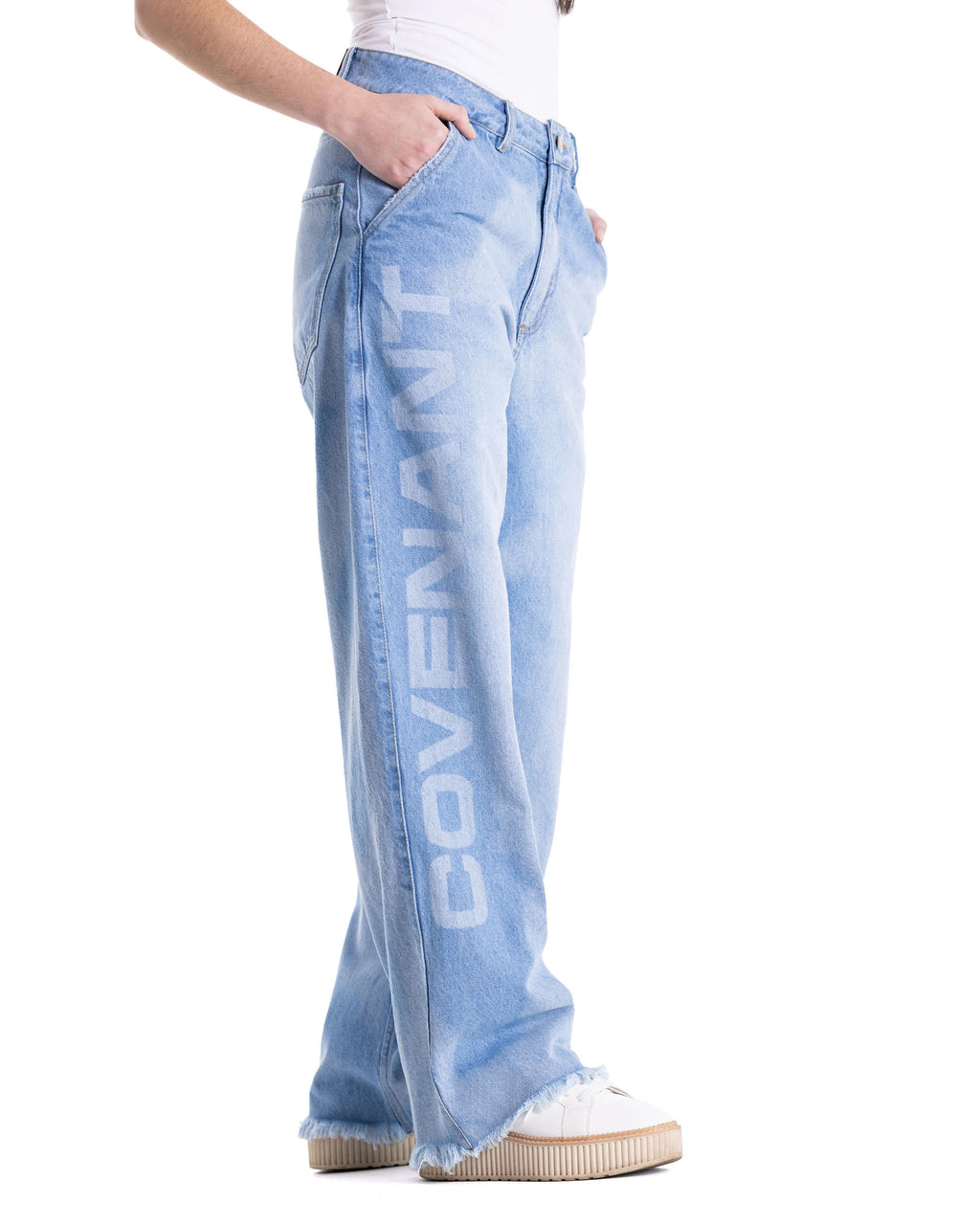 "UNCHANGING" Baggy Denim