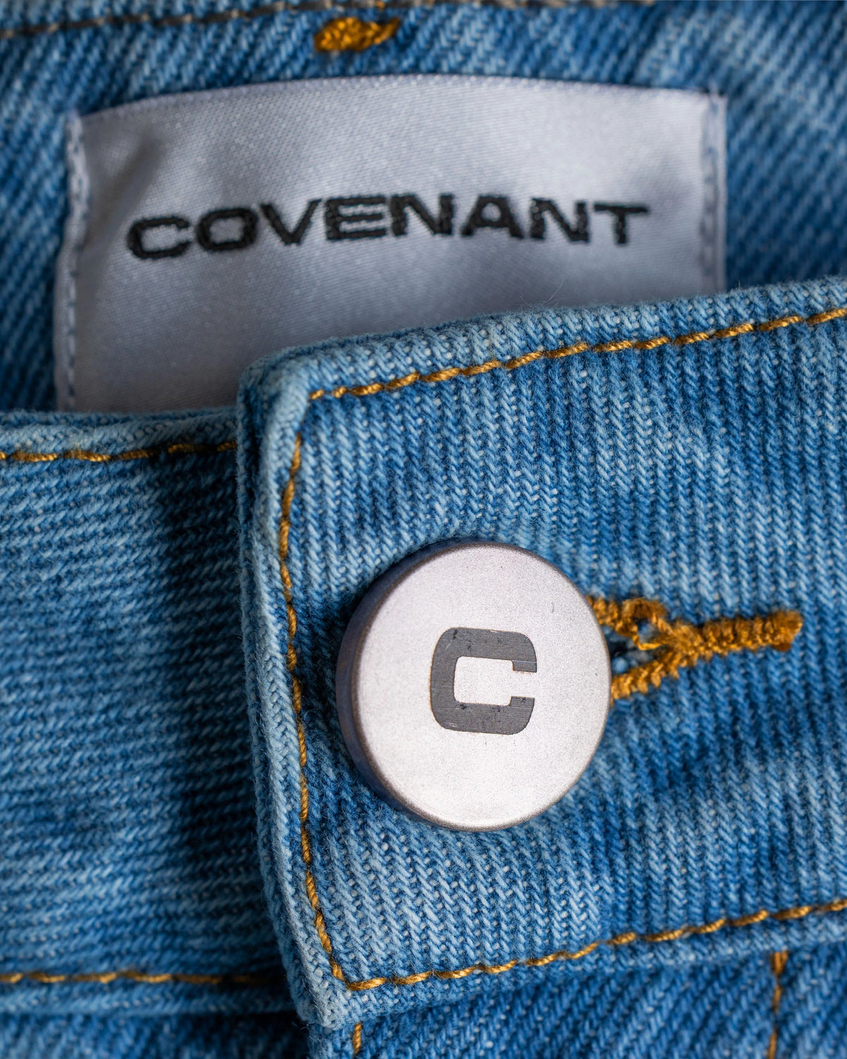 "UNCHANGING" Baggy Denim
